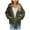 Army Green, variant on felwors Women's 2025 Winter Long Sleeve Button Sherpa Jacket Coat Pockets Warm Fleece Army Green, S