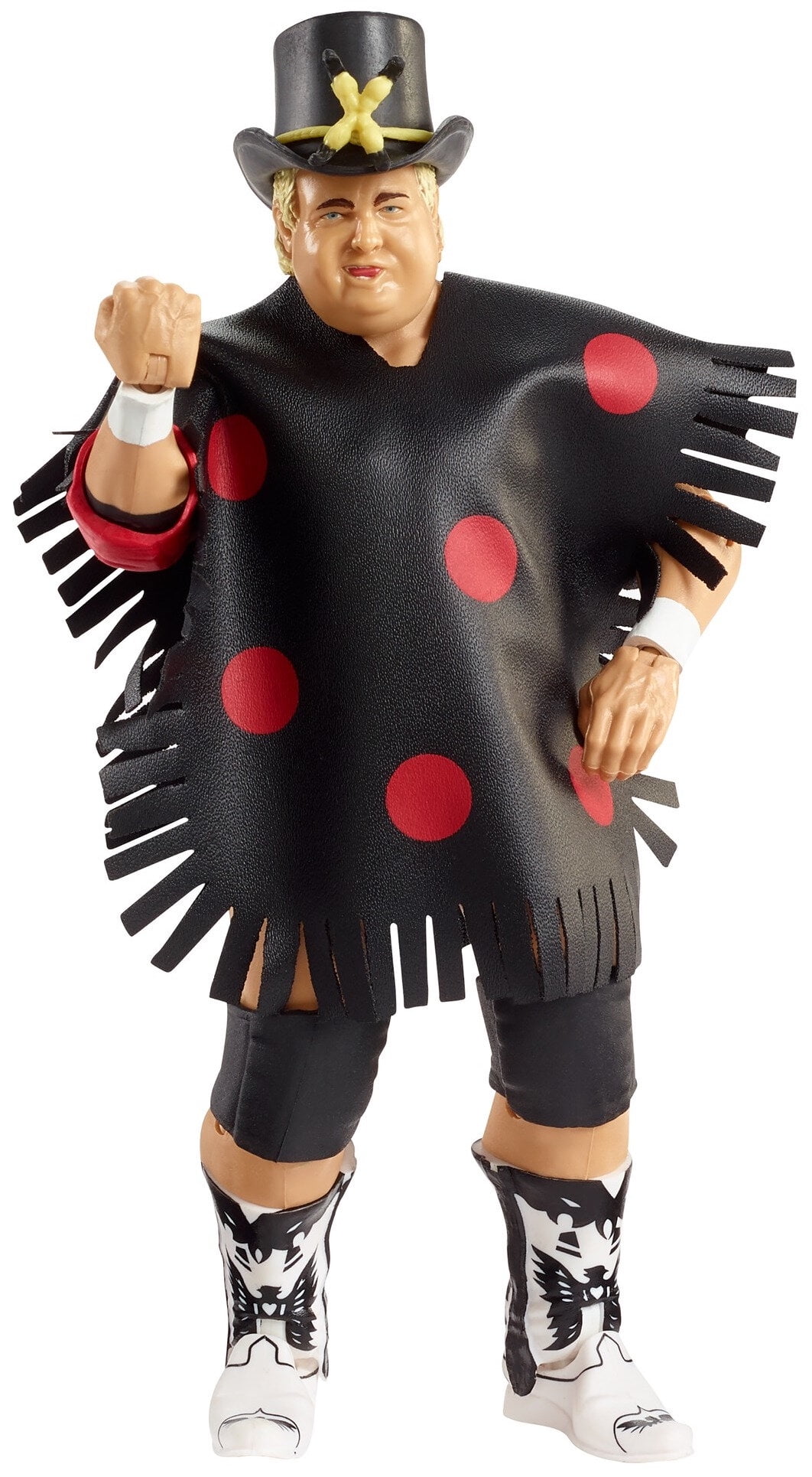 WWE Dusty Rhodes Elite Collection Action Figure, 6-In/15.24-Cm Posable Collectible