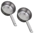 thumbnail image 3 of Water Ladle Stainless Steel Scoop Water Home Use 31X16X6CM Square Handle Simple Design 2Pcs, 3 of 4