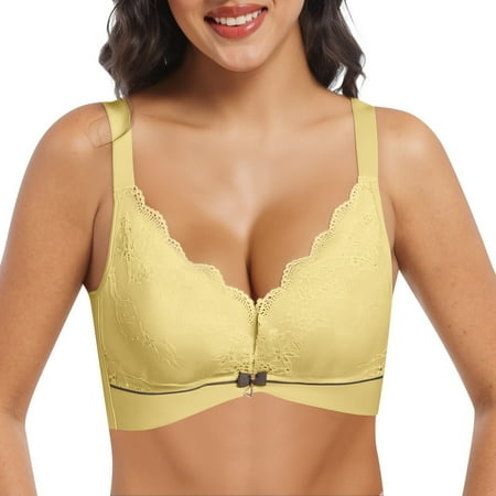 XJDJHC Womens Bras Latex Seamless Underwear Small Breast Up Wireless Medium Thickness Sexy Top Support Secondary Breast Sagging Bra Soft Everyday Bras
