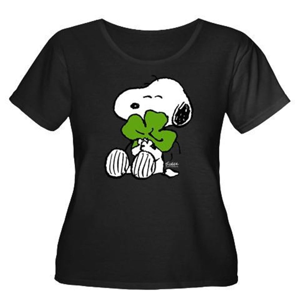 CafePress - Snoopy H Women's Plus Size Scoop Neck Dark T Shirt - Women ...