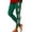 Dark Green, variant on FYEGRE Women's Christmas Print Fashion Casual Hollow Out Tights for Lifting Fitness Sports and Yoga Brown L