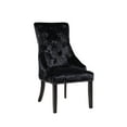 thumbnail image 3 of Chic Home Raziela Velvet Upholstery Dining Chair Set of 2, 3 of 5