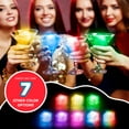 thumbnail image 4 of Windy City Novelties 12 - Pack LED Ice Cubes With Changing Lights - Non Freezing Red/White/Blue, 4 of 6