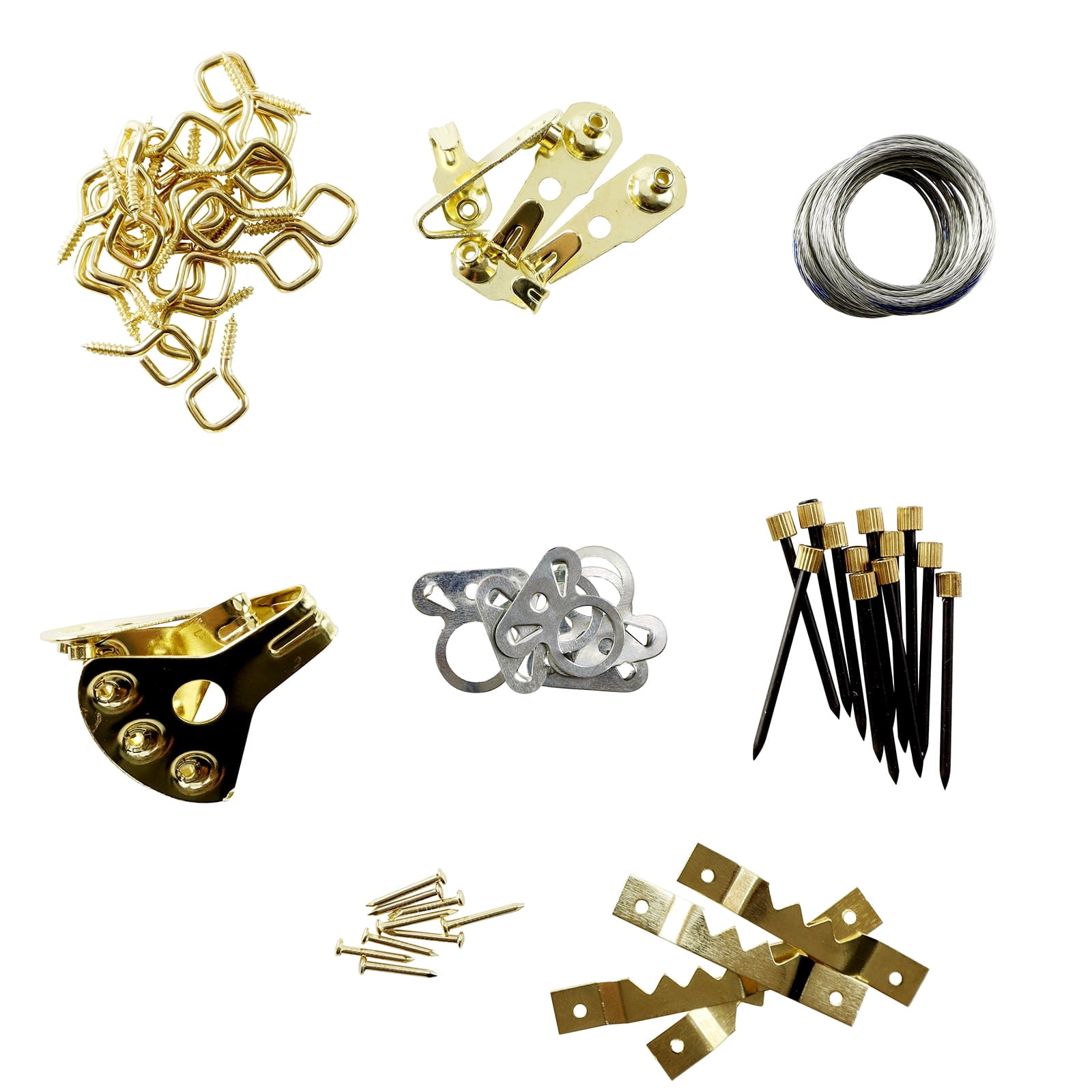 Bundle of 4 Kits - Ook Heavy Duty Picture Hanger Kit - 533973 (60-Piece Pack)