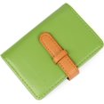 thumbnail image 3 of Green Credit Card Holder Woman Man Leather - 26 Slot, 3 of 5