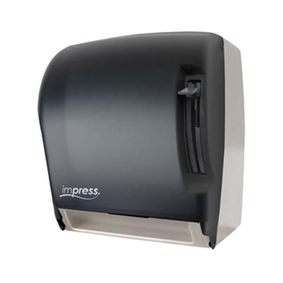 Palmer Fixture Td022001 Impress Lever Roll Towel Dispenser- Dark Translucent