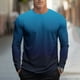 thumbnail image 1 of Blusas y camisas de manga larga con cuello redondo, moda casual para hombre, estampado deportivo, blusas de manga larga con cuello redondo, camisas para hombre, blusa de poliéster, 1 of 5