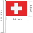 thumbnail image 2 of Pack Of 30 Small Mini Flags Russian Flags, Parade Party Decorations, World Cup, Festive Events, Inational Holidays A, 2 of 2