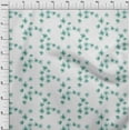 thumbnail image 3 of oneOone Viscose Jersey Dusty Teal Green Fabric Flower Watercolor Sewing Fabric By The Yard Printed Diy Clothing Sewing Supplies 60 Inch Wide, 3 of 5