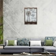 thumbnail image 5 of Farmhouse Windmill Wall Art Vintage Rustic Windmill Picture Wall Decor Country Windmill Painting Canvas Prints Modern Framed Home Decor for Bathroom Bedroom Living Room Kitchen 12"x16", 5 of 6