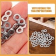 thumbnail image 2 of 25 Pcs Attaches de Table 8 Attaches de Figurine Connecteurs de Table en Acier Inoxydable Banmo, 2 of 3