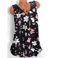 thumbnail image 1 of Camiseta con estampado de moda de talla grande para mujer, chaleco sin mangas con cuello en V, camiseta informal para mujer, tops para mujer, 1 of 4