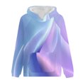thumbnail image 4 of Bovemsi Sweatshirt for Women Women's Sportswear 2025 Gradient Pattern Long Sleeved Casual Pullover Comfort Hoodie, 4 of 4