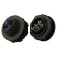thumbnail image 4 of Round Rocker Switch Waterproof With Shell Led Light Spst 3 Pin 2 Position 20A12V, 4 of 9