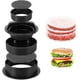 thumbnail image 1 of Prensa para hamburguesas 3 en 1 antiadherente, para hamburguesas, hamburguesas, barbacoa, albóndigas y accesorios para asar - Negro, 1 of 4