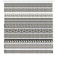 thumbnail image 3 of Ambesonne Abstract Shower Curtain, Motif, 69"Wx70"L, Army Green Cream White, 3 of 3