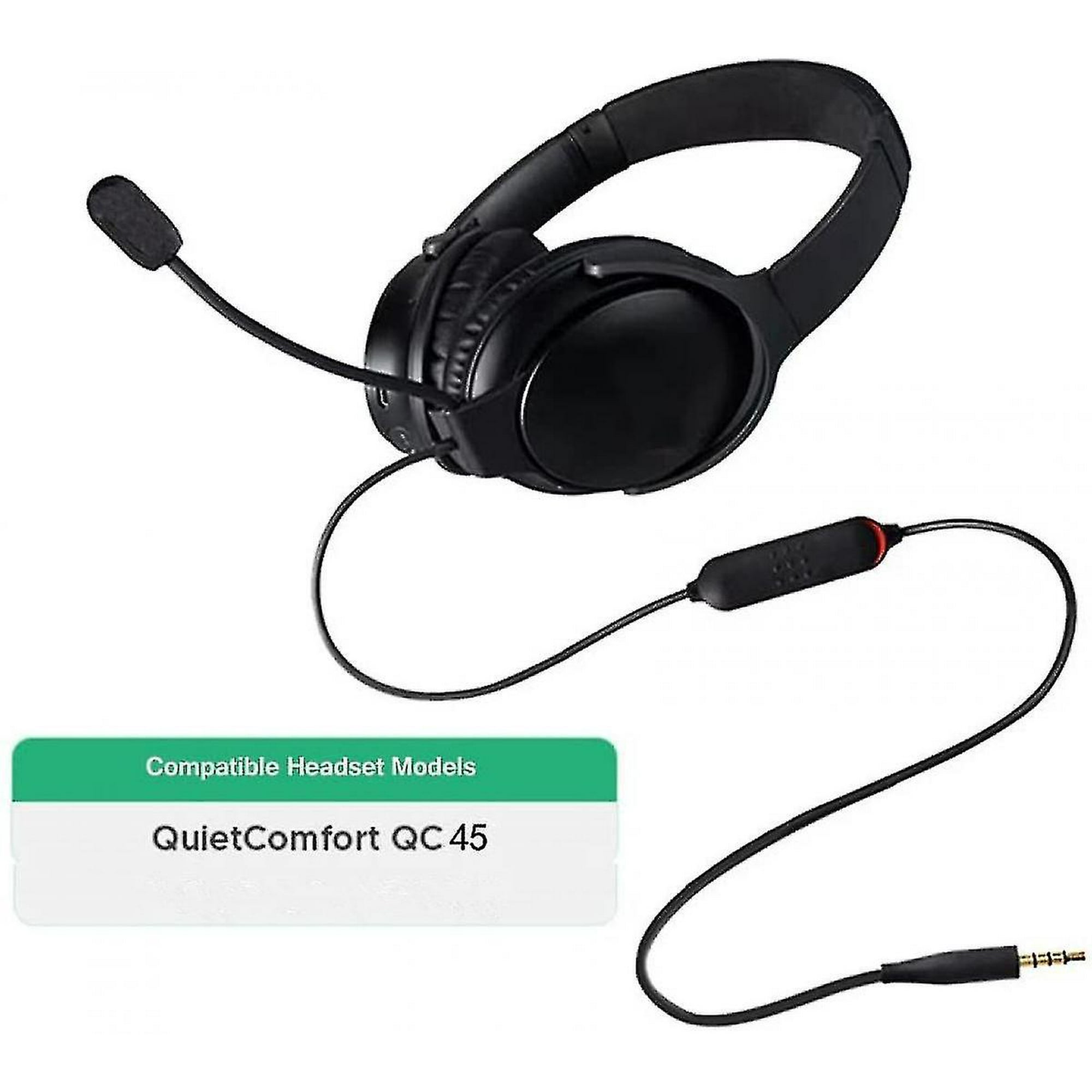 For Detachable Mic Replacement For Bose Quietcomfort 35 Ii qc35 Ii Quiet Comfort 35 qc35 Headphones Boom Gaming Microphone With Mute Switch For X Walmart