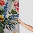thumbnail image 3 of Orinice Flowers Annabel Kidston Maximalism Bathroom Decor Set with Hooks, Colorful Luxurious Graphic Print Polyester Fabric Fashion Shower Curtain - Chic Modern Home Bathtubs Bathroom Decoration 69x72, 3 of 7