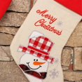 thumbnail image 3 of Calcetines navideños de Papá Noel, decoración navideña clásica y bolsa para dulces., 3 of 5