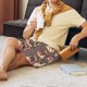 thumbnail image 5 of Fotbe Cut Pug Pantalones Cortos de Pijama para Hombre, Ropa de Dormir, Pantalones de Pijama Cortos para Hombre-XX-Large, 5 of 6