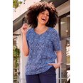 thumbnail image 2 of Catherines Women's Plus Size Suprema Short Sleeve V-Neck Tee, 2 of 6