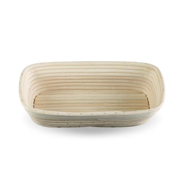 Frieling Cesta Para Fermentación Brotform Banneton Para Levantamiento De Pan Y Cesta Para Servir Rectángulo De 12 Pulgadas Por 5,5 Pulgadas