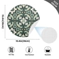 thumbnail image 4 of Ryvnso Artistic Ethnic Pattern Round Plate Mats Dining Table Placemat Set of 6 for Holiday Decoration, 4 of 7