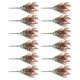 thumbnail image 5 of Wosthever 12 piezas no tóxicas para gatos y perros flores artificiales sin olor para decoración del hogar apta para mascotas naranja Naranja 2piezas, 5 of 6