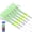 B, variant on 2 Pack Fishing Lures Glowing Squid For Night Luminous Squid For Freshwater And Saltwater Tackle Attractant For Enhanced Catch Rate