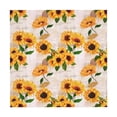 thumbnail image 6 of Wukai Sunflower 5 Waterproof Tablecloth for Kitchen Dining, Fits Square Tables for 2-4 Seats -54"x54", 6 of 7