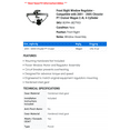 thumbnail image 2 of Front Right Window Regulator - Compatible with 2001 - 2005 Chrysler PT Cruiser Wagon 2.4L 4-Cylinder 2002 2003 2004, 2 of 2