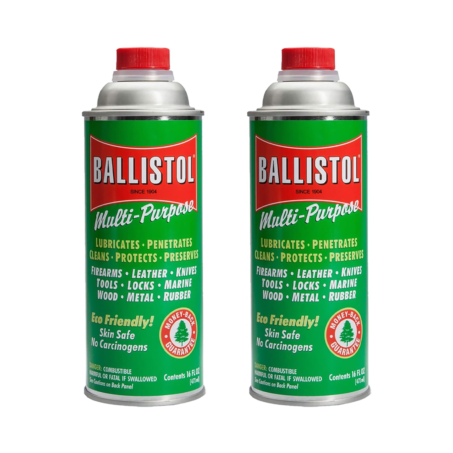 Ballistol 120076 (2Pack) NonAerosol 16oz MultiPurpose Lubricant