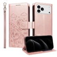 thumbnail image 1 of Funda Cartera GANGXUN con Diseño de Perrito en Relieve para iPhone 17 Pro Max , Protección 360° con Ranuras y Correa Desmontable, 1 of 6