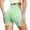 Green, variant on High Waisted Seamless Yoga Shorts for Women Lifting Athletic Workout Running Gym Fitness Flex Shorts