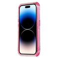 thumbnail image 3 of For iPhone 16 Pro Case Corners Impact Protection PC+TPU Clear Phone Cover - Rose, 3 of 5