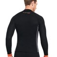 thumbnail image 1 of Diving Jacket High Efficiency Cold Proof Nylon Material Good Elasticity Swimsuits Strong Sunscreen Smooth Leather Edging Wetsuit Men Black L, 1 of 9
