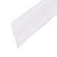 thumbnail image 1 of Uxcell 0.79''x0.39''x39.37'' F-Type Barrera de puerta de vidrio sin marco, tira de sellado lateral inferior, plástico transparente 1 pieza, 1 of 4