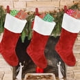 thumbnail image 5 of Personalised Christmas Stockings Velvet Effect Christmas Stockings, 5 of 5