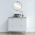 thumbnail image 4 of Miroir Encadré Athena - Taupe, 4 of 6