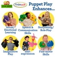 thumbnail image 5 of Living Puppets 9-Inch Plush Purple Monster Hand Puppet, Small, Portable Fun Toy for Kids Age 3+, 5 of 6