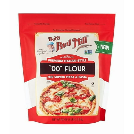 Bob's Red Mill 00 Flour Premium Italian-Style, 48oz (Pack of 1) - Non GMO, Vegan, Kosher