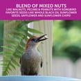 thumbnail image 6 of Pennington Black Ecozebo 6lb Capacity Wild Bird Starter Kit with Bird Feeder and Feed, 6 of 6