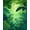 Green, Pattern 2, variant on ODIKA 4'x6' Machine Washable Non-Slip Area Rug, Exotic Foliage Velveteen Luxury Non Slip Bath High Traffic Rug, Green, 84059