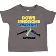 thumbnail image 3 of Inktastic Down Syndrome Awareness Support, Educate, Advocate Boys or Girls Toddler T-Shirt, 3 of 5