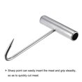 thumbnail image 3 of 6"(150mm) T-Handle Meat Boning Hook, Galvanized T Hooks for Butcher, 3 of 5