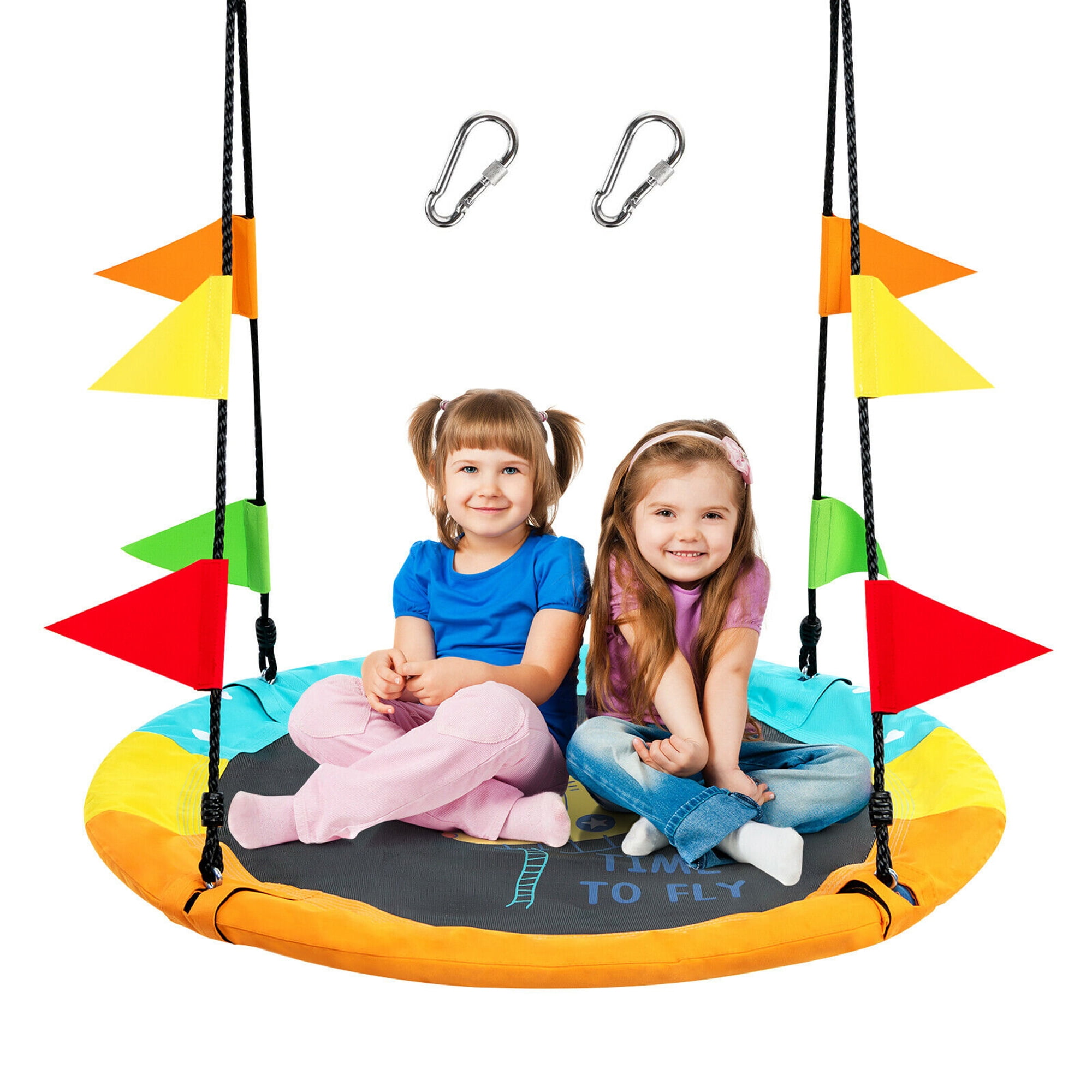 47 Colorful Swing EGL 47 Flying Saucer Tree Swing 