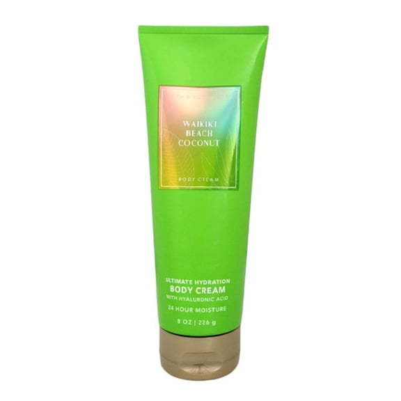 Bath and Body Works Waikiki Beach Coconut Ultimate Hydration Body Cream 8 oz