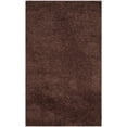 thumbnail image 4 of Safavieh Laguna Shag 6'7" Round Power Loomed Rug in Brown, 4 of 10