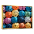 thumbnail image 2 of Designart "Spectrum Of Umbrellas III" Sky Floater Framed Canvas Art Print, 2 of 5